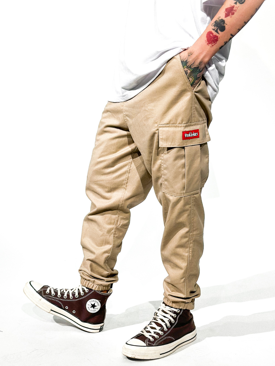 CARGO PANTS - BEIGE