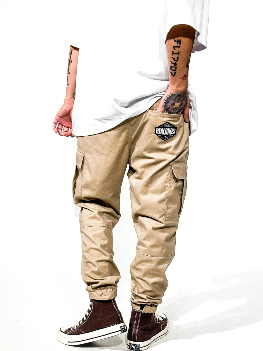 CARGO PANTS - BEIGE
