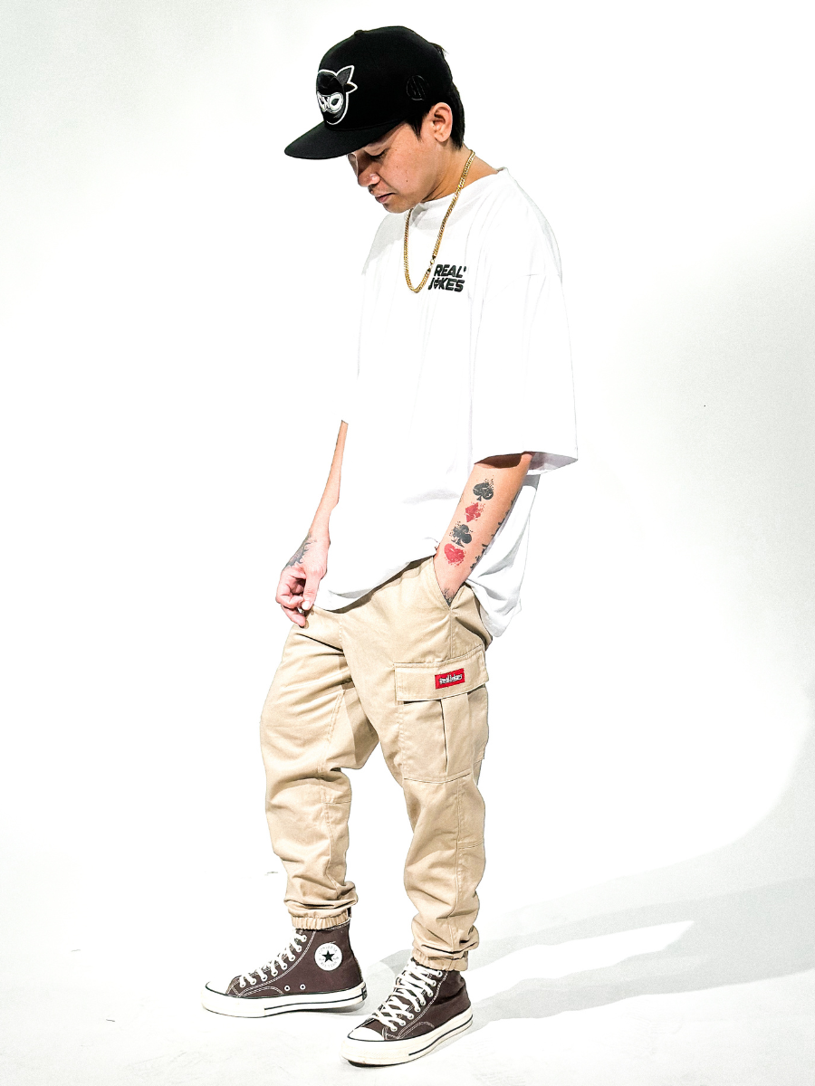 CARGO PANTS - BEIGE