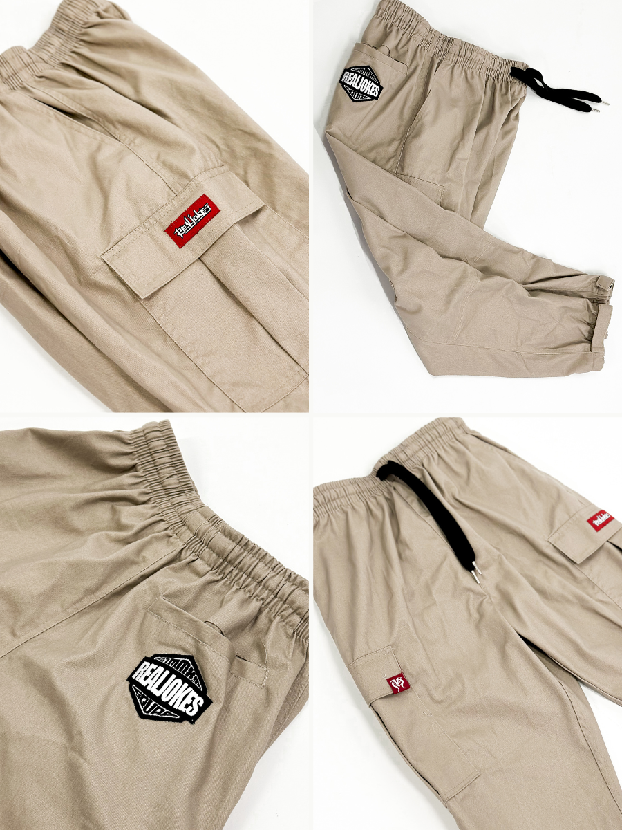 CARGO PANTS - BEIGE