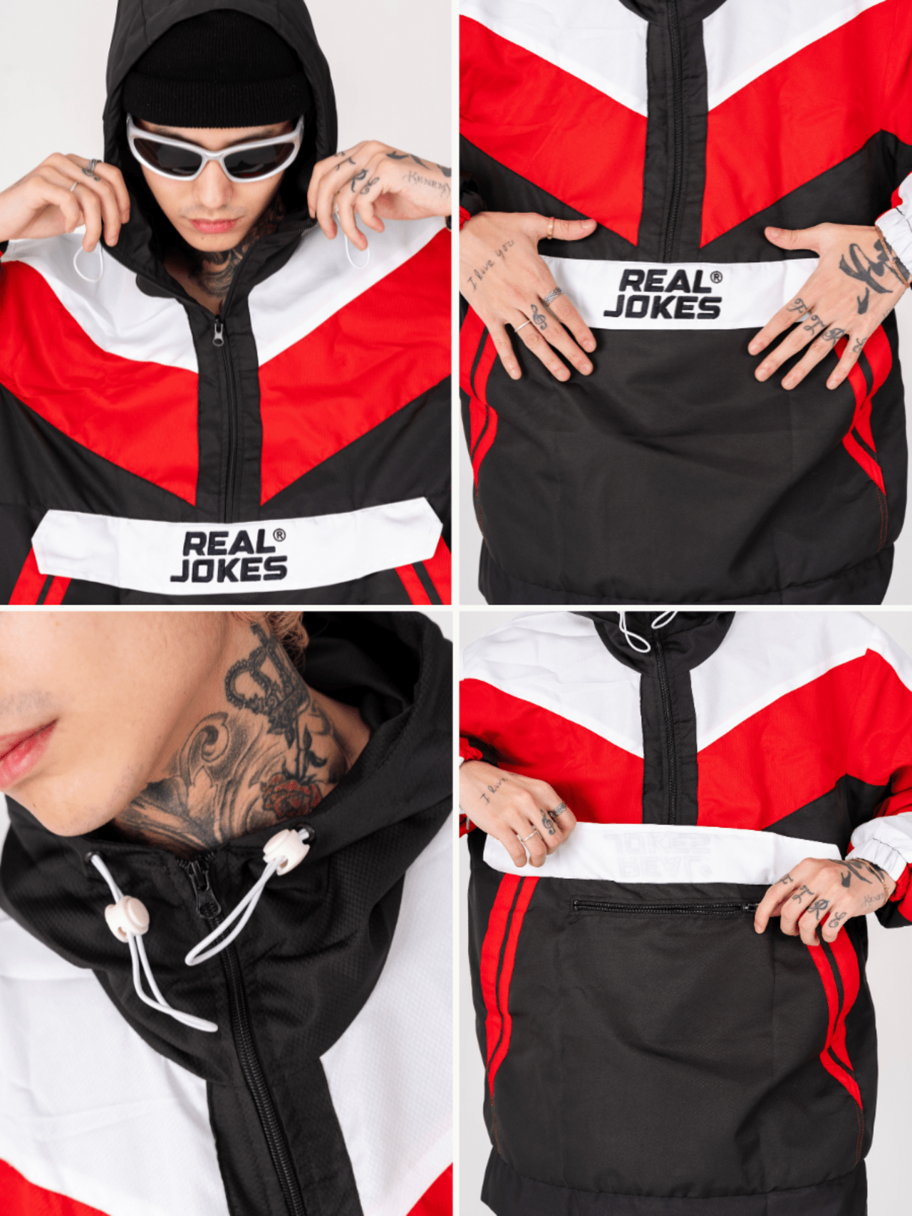 CHERRY WINDBREAKER