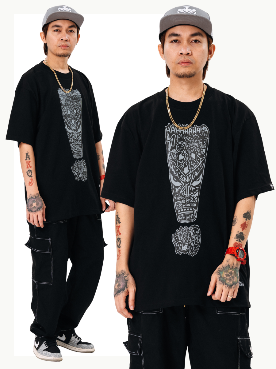 DOODLE EXCLAMATION - BLACK