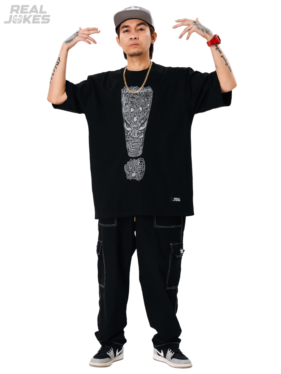 DOODLE EXCLAMATION - BLACK