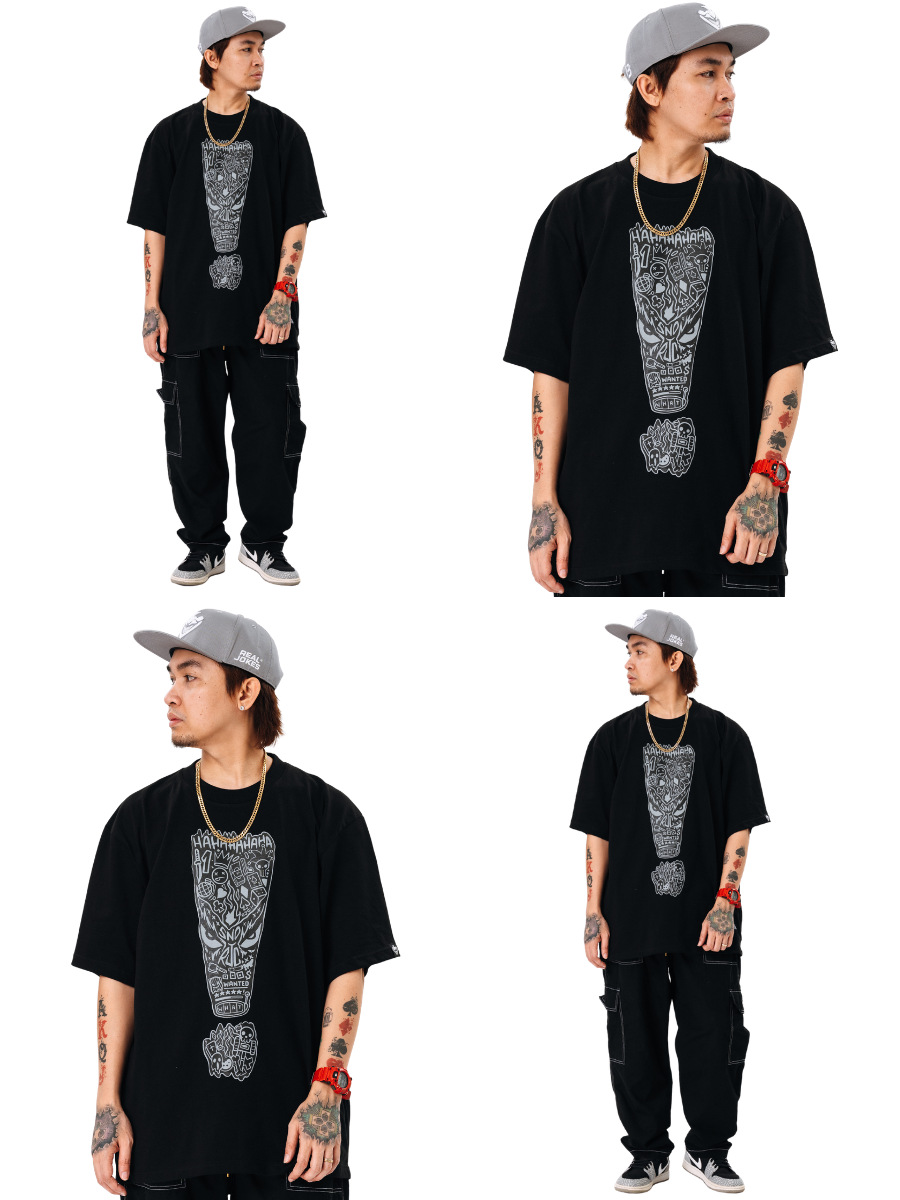 DOODLE EXCLAMATION - BLACK
