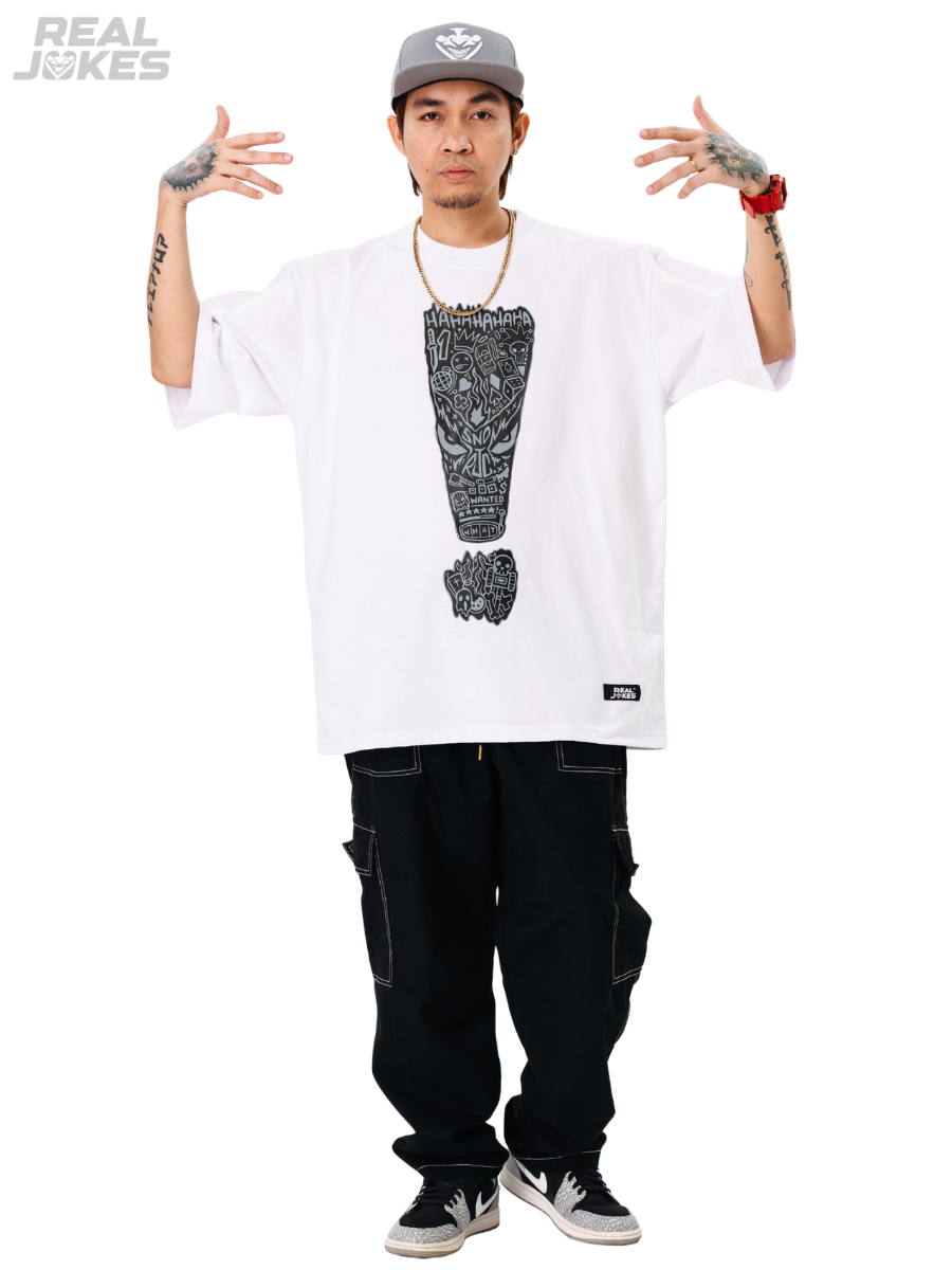 DOODLE EXCLAMATION - WHITE