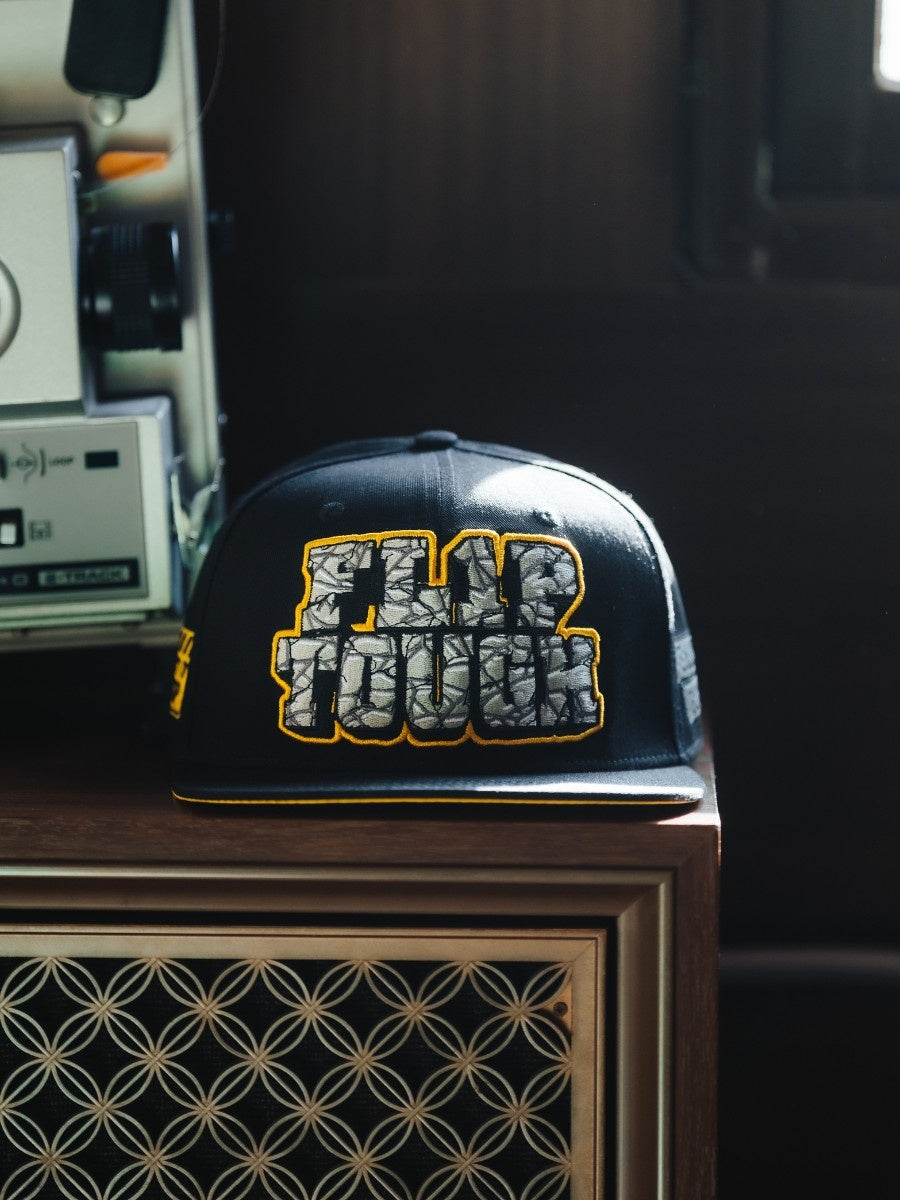 FLIPTOUGH CONCRETE SNAPBACK - FLIPTOP COLLAB