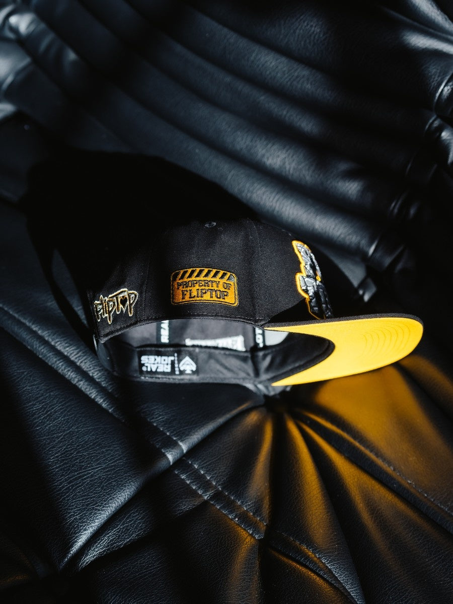 FLIPTOUGH CONCRETE SNAPBACK - FLIPTOP COLLAB