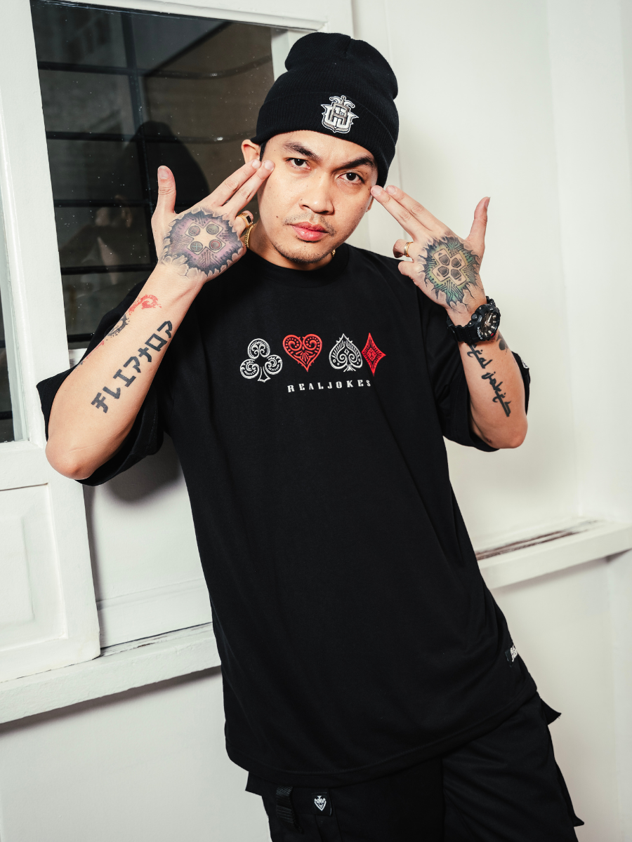 GOTH ELEMENT SHIRT - BLACK