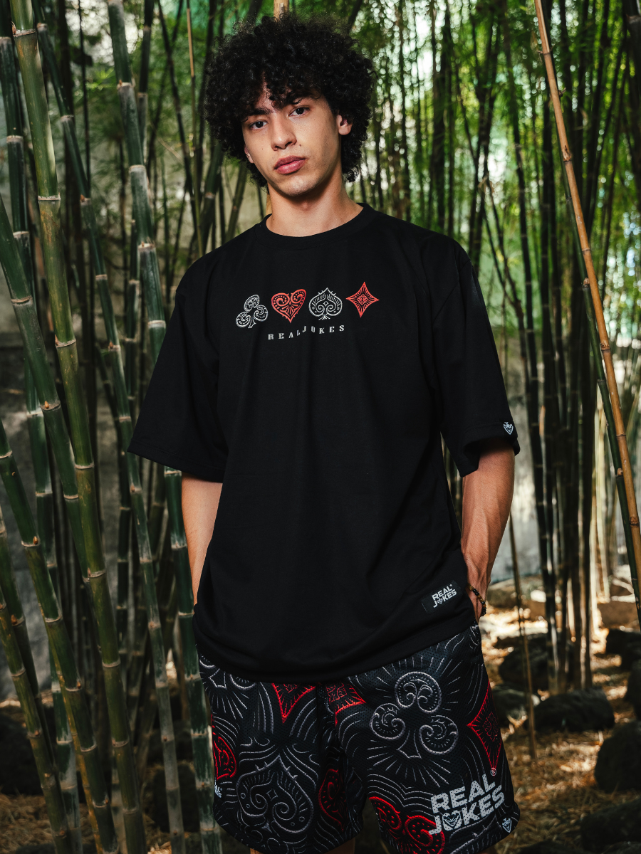 GOTH ELEMENT SHIRT - BLACK