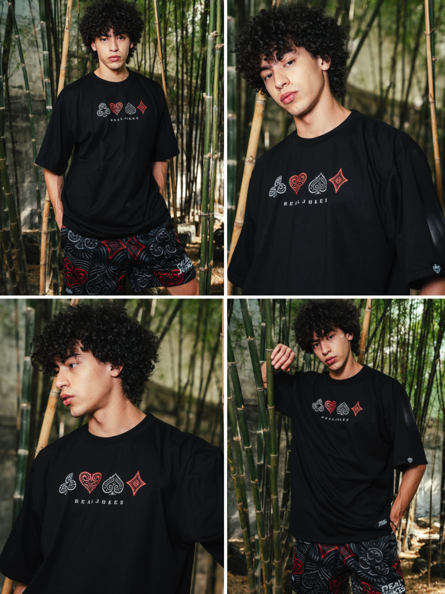 GOTH ELEMENT SHIRT - BLACK