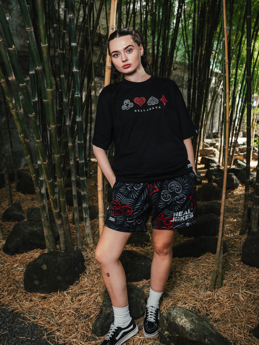 GOTH ELEMENT SHIRT - BLACK