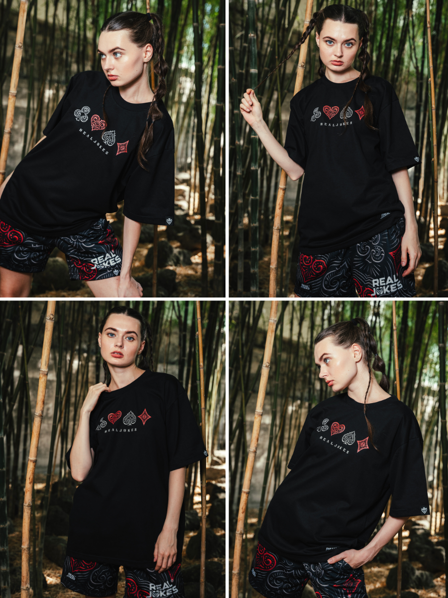 GOTH ELEMENT SHIRT - BLACK