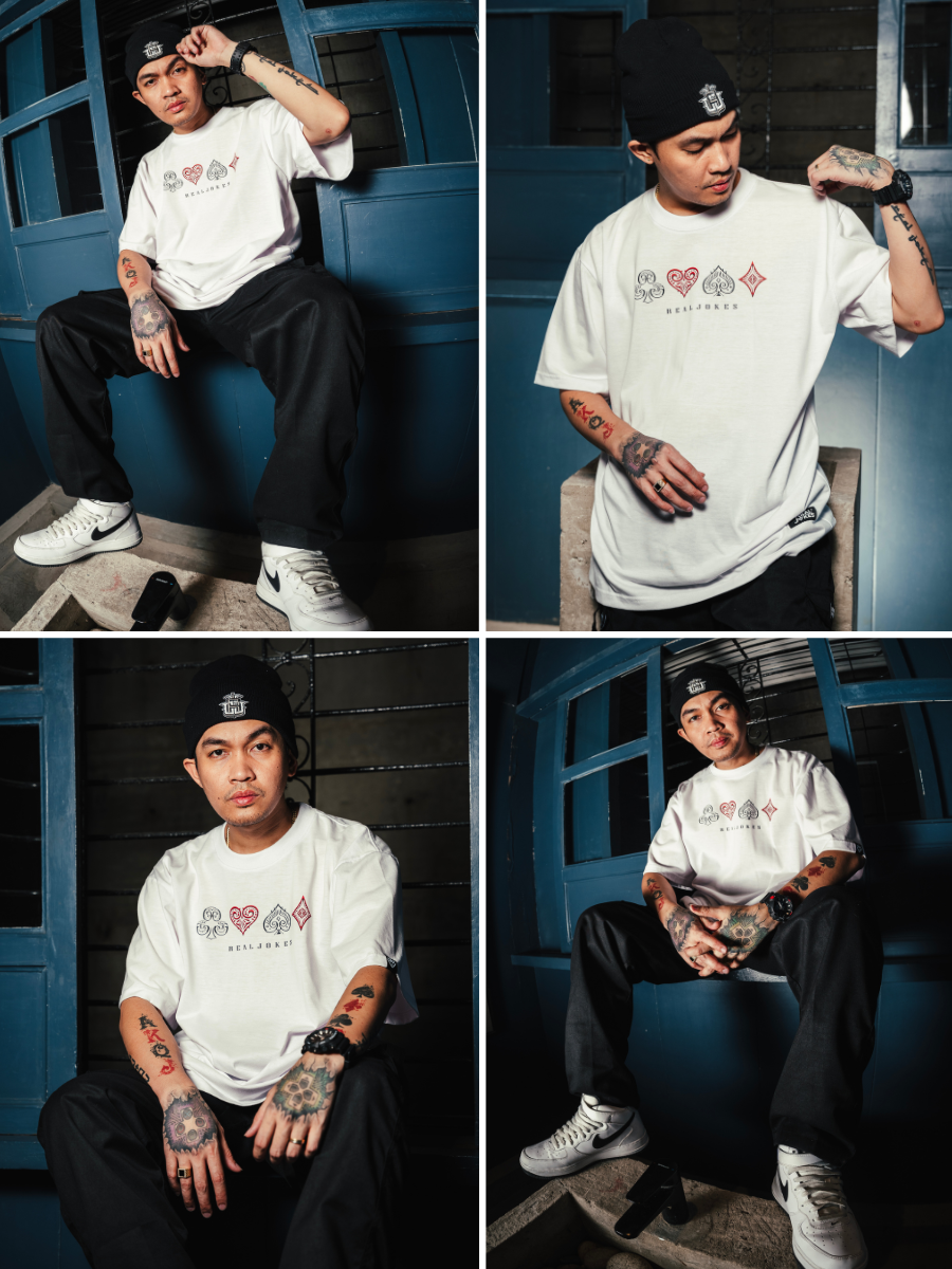 GOTH ELEMENT SHIRT - WHITE