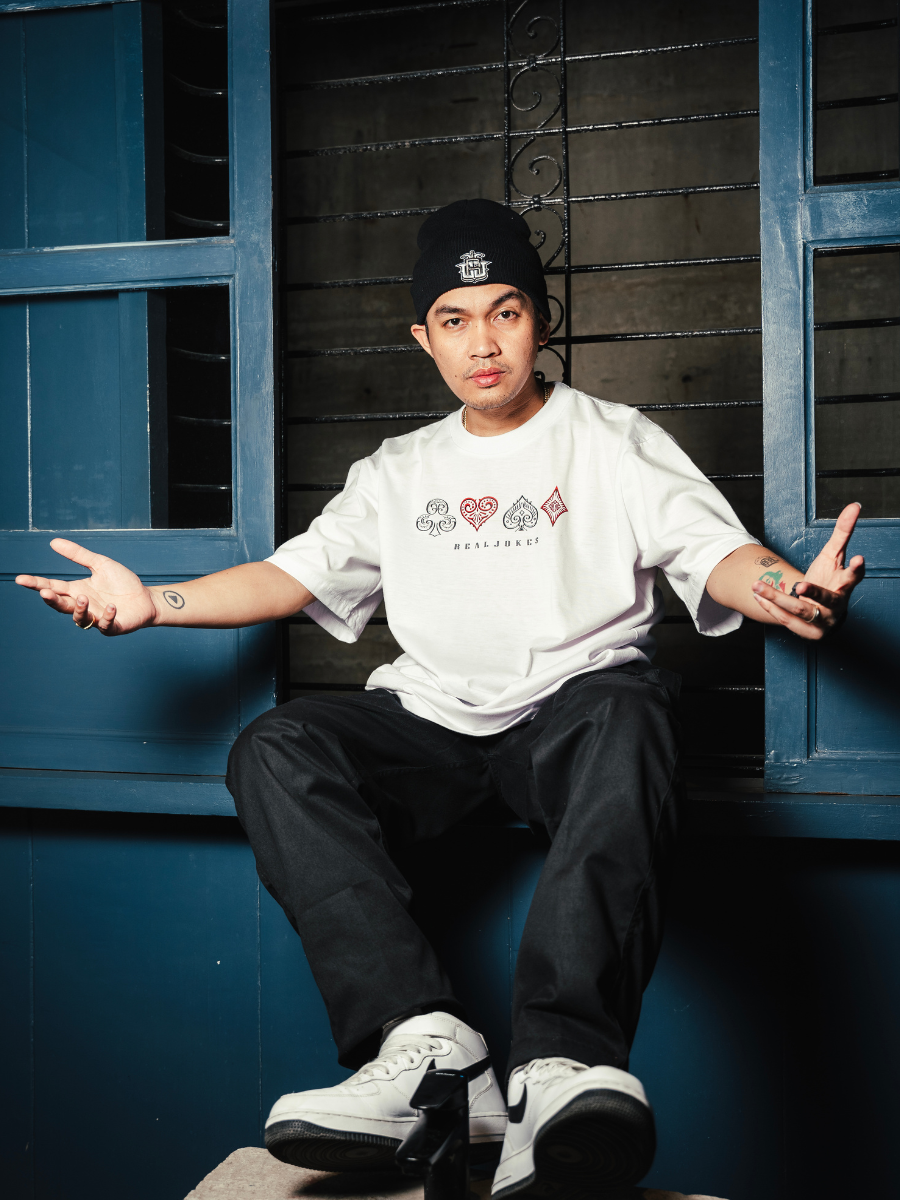 GOTH ELEMENT SHIRT - WHITE