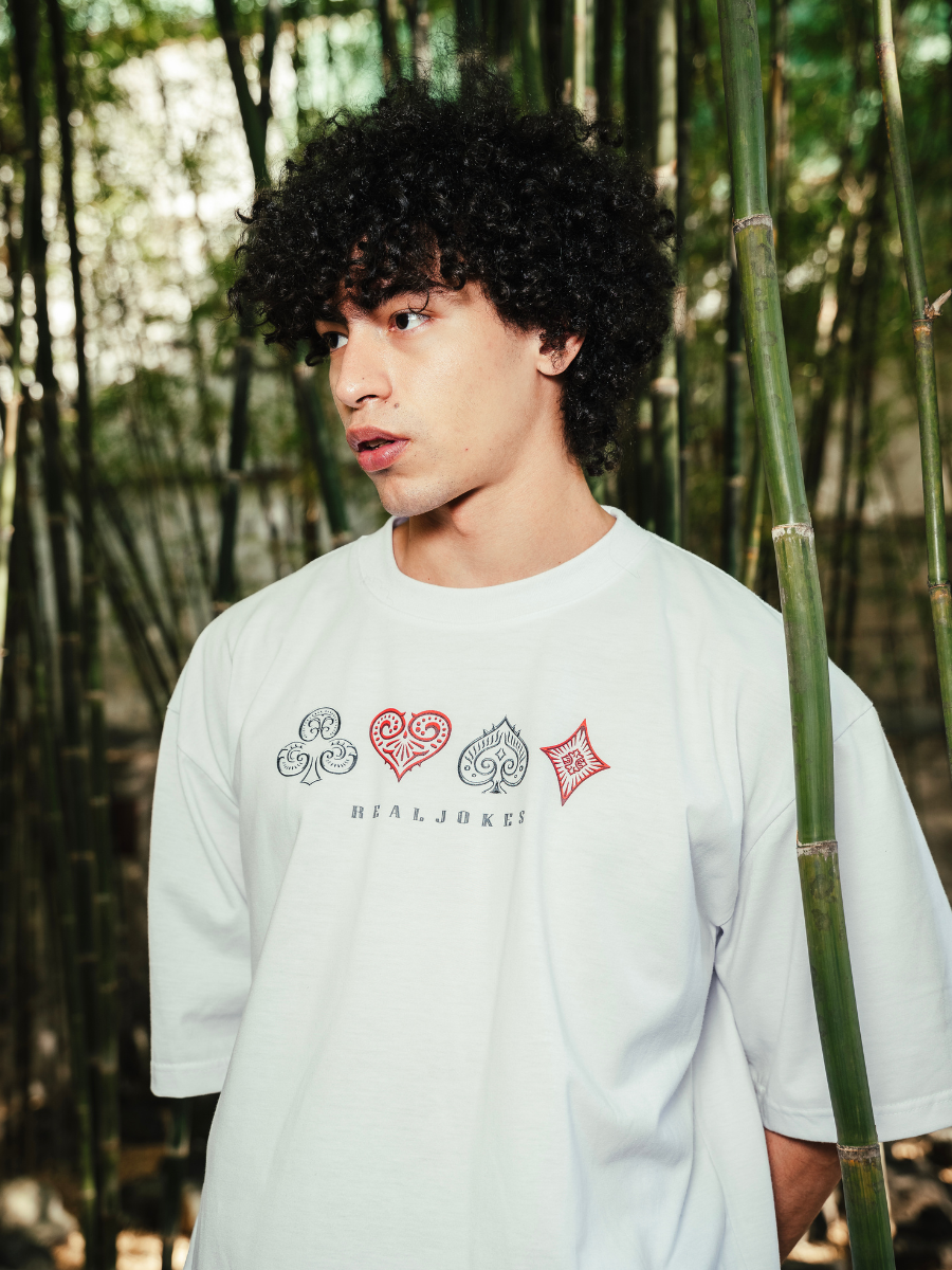 GOTH ELEMENT SHIRT - WHITE