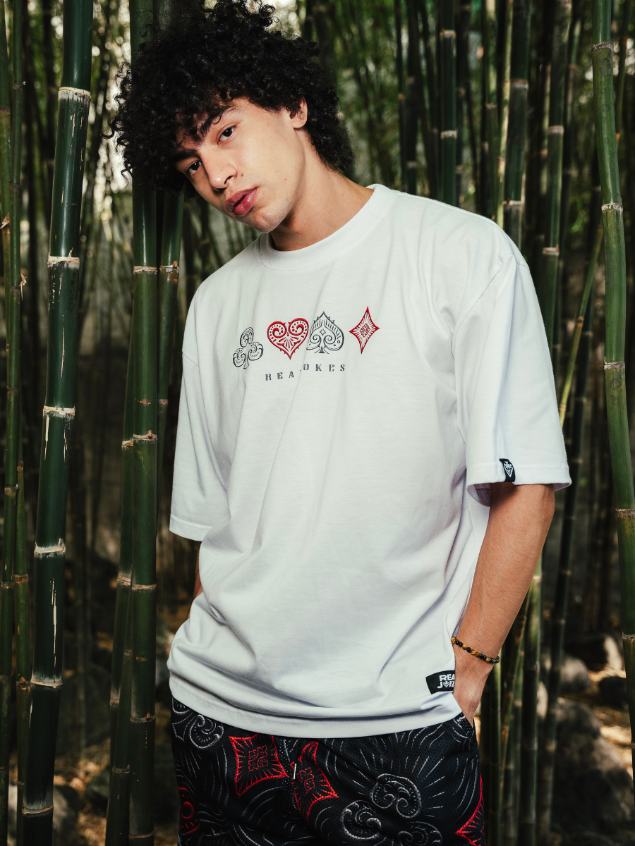 GOTH ELEMENT SHIRT - WHITE