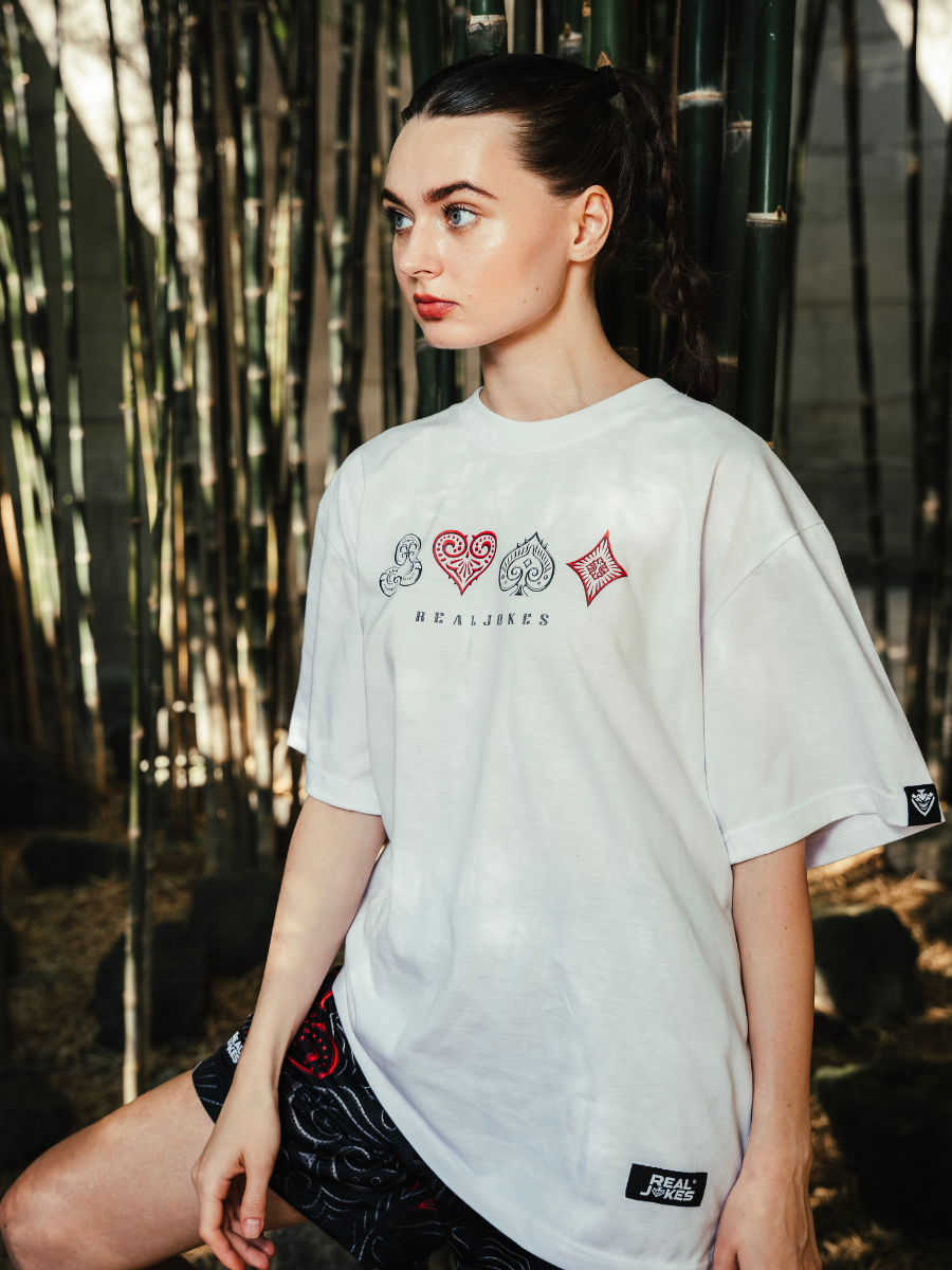 GOTH ELEMENT SHIRT - WHITE