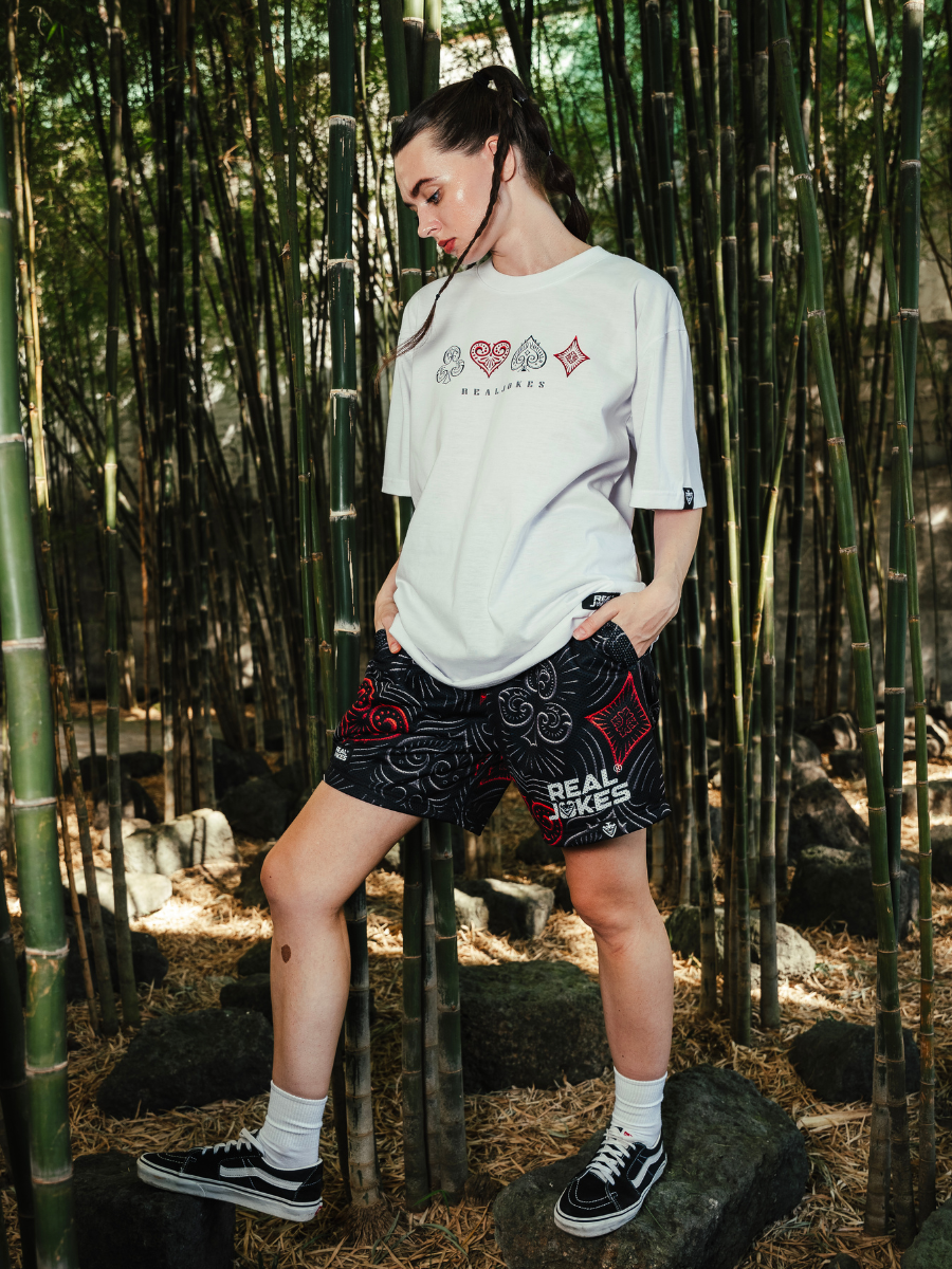 GOTH ELEMENT SHIRT - WHITE