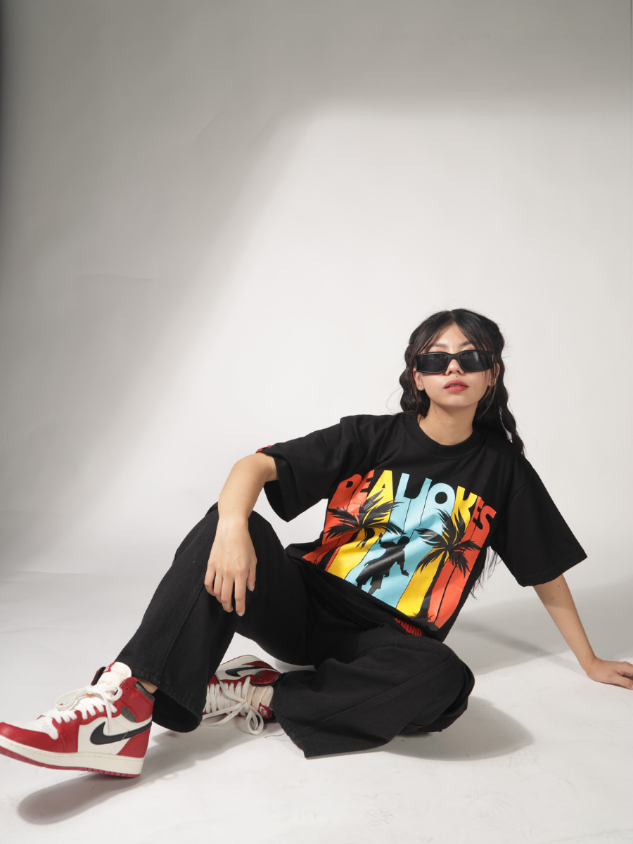 J. PALM TREE - BLACK