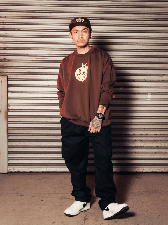 NLYS (Never Lose Your Smile) Sweatshirt - Brown