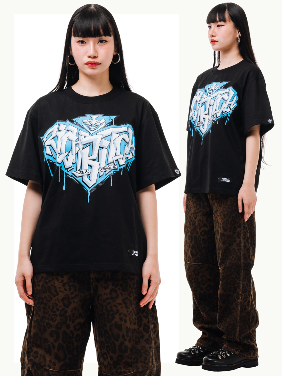 RICH BTCH - BLUE BLACK