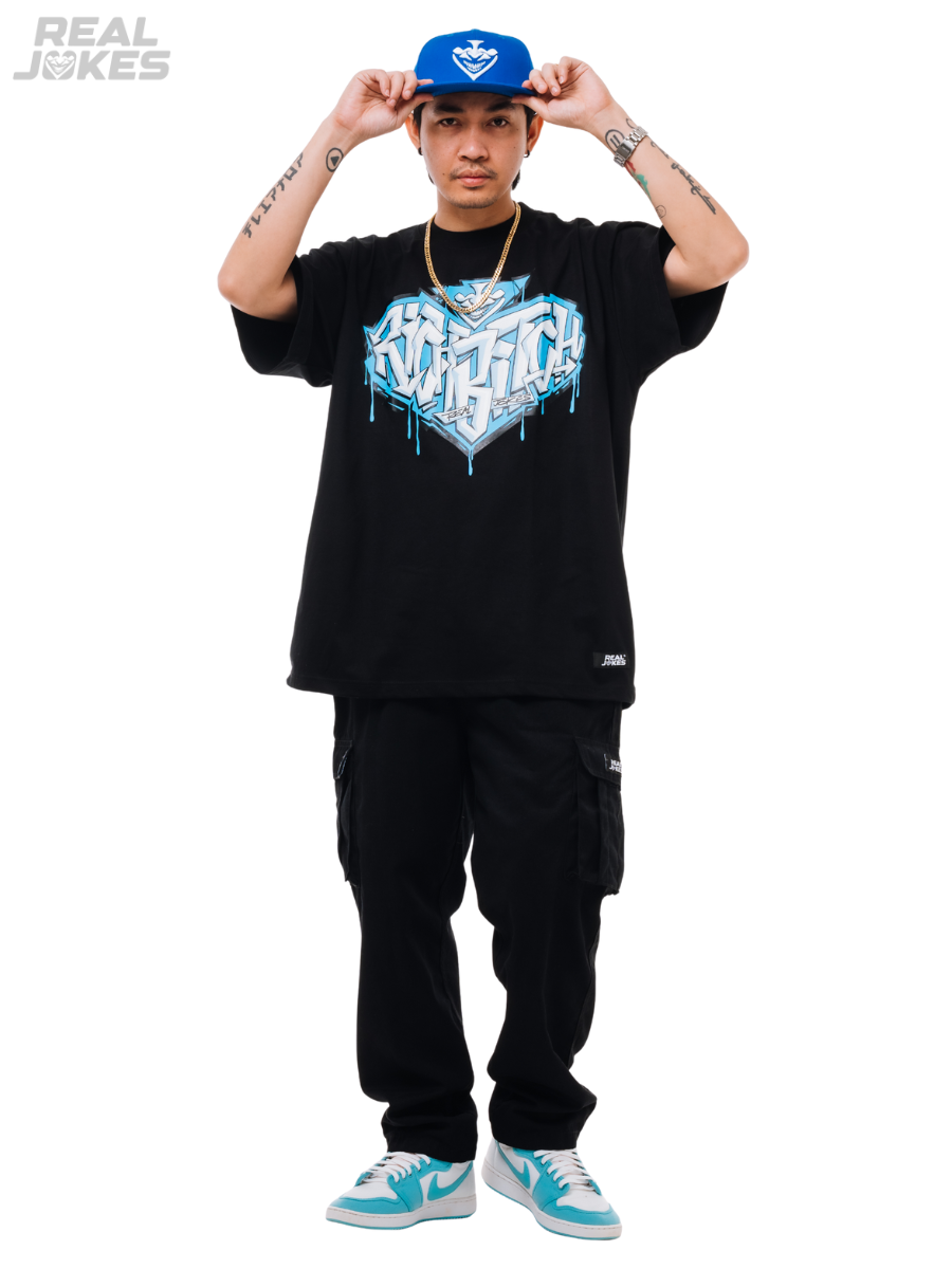 RICH BTCH - BLUE BLACK