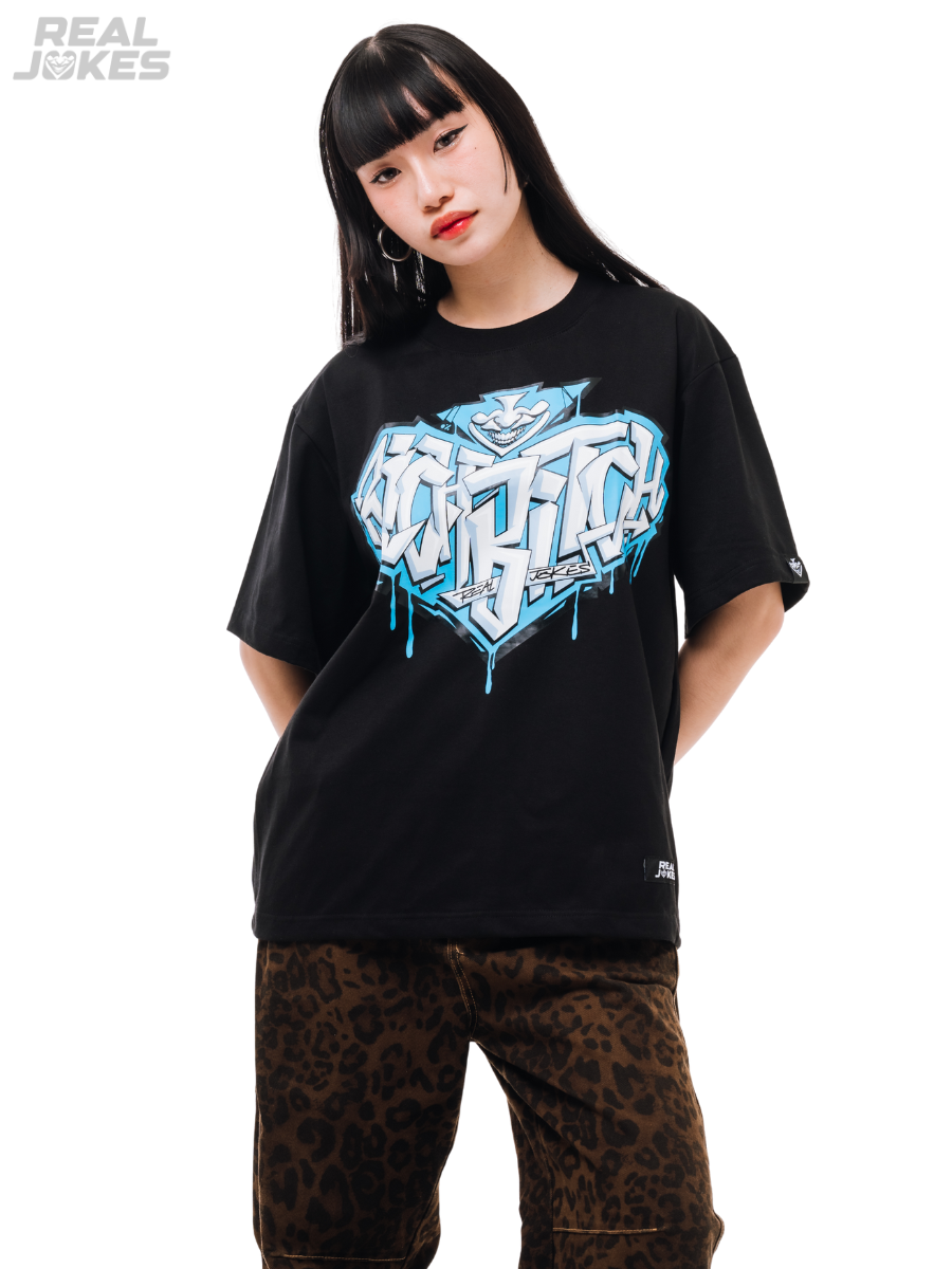 RICH BTCH - BLUE BLACK