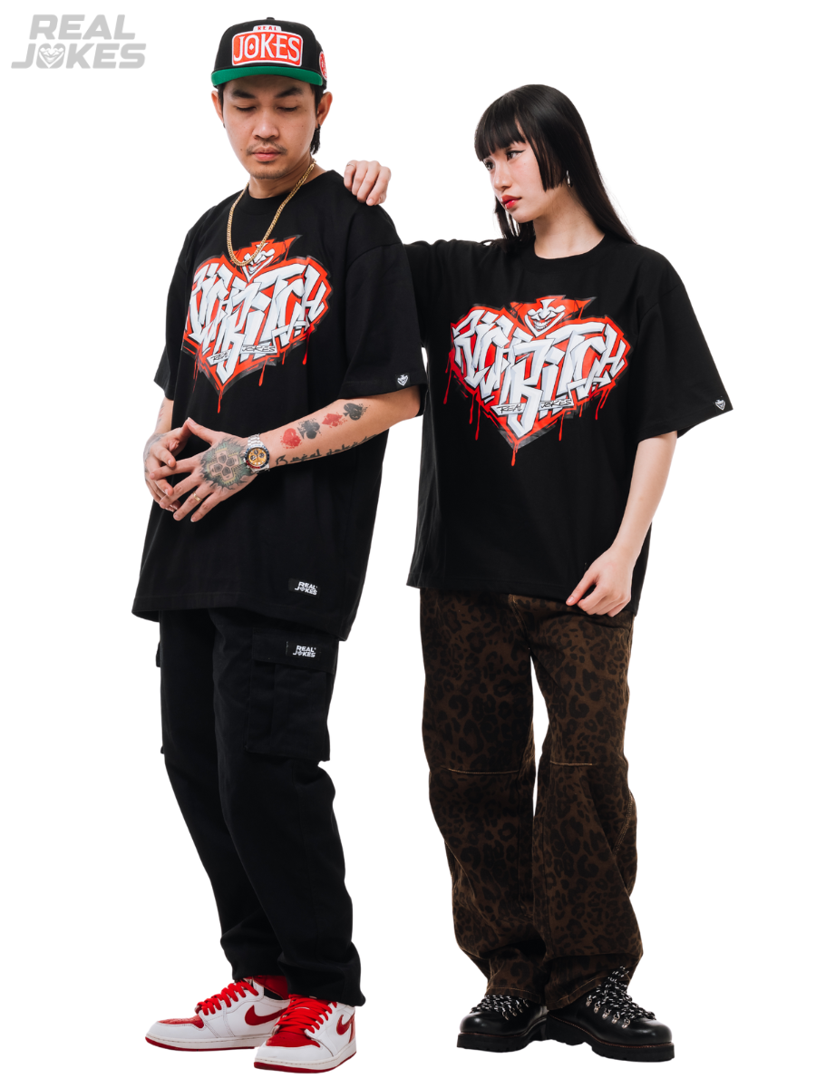 RICH BTCH - RED BLACK