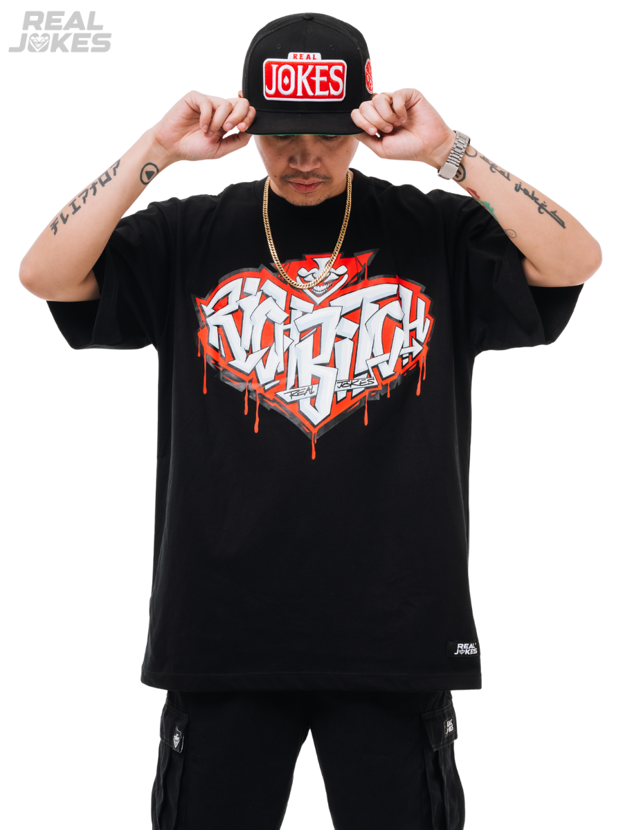 RICH BTCH - RED BLACK