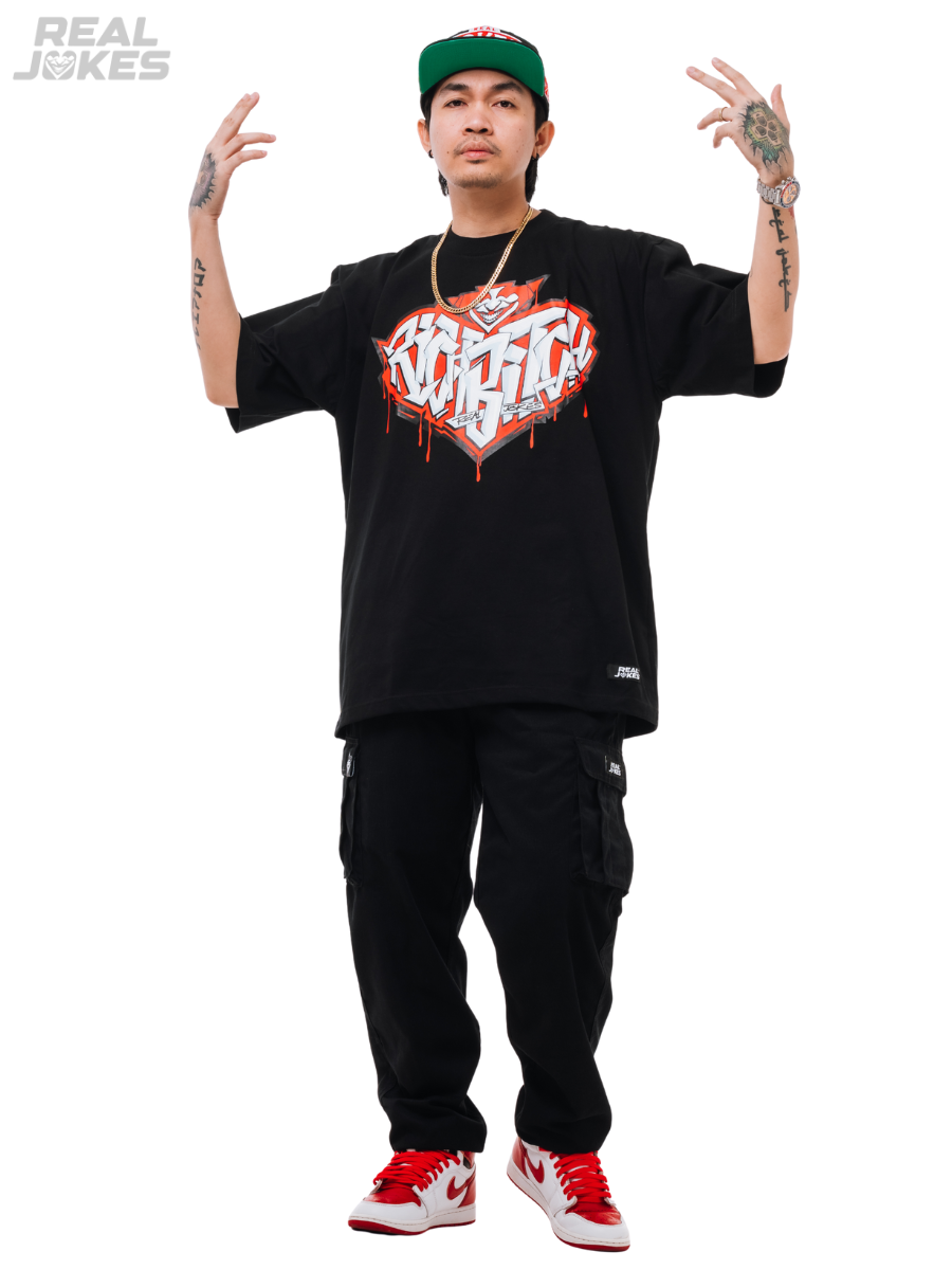 RICH BTCH - RED BLACK