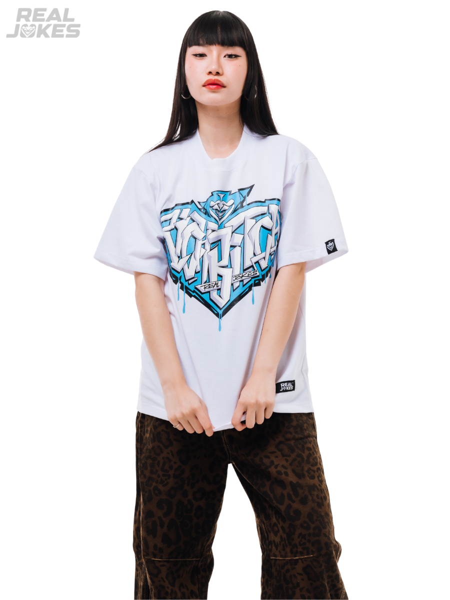 RICH BTCH - BLUE WHITE