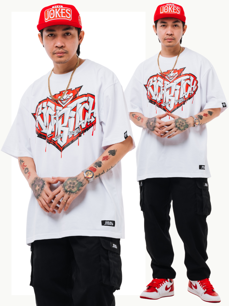 RICH BTCH - RED WHITE