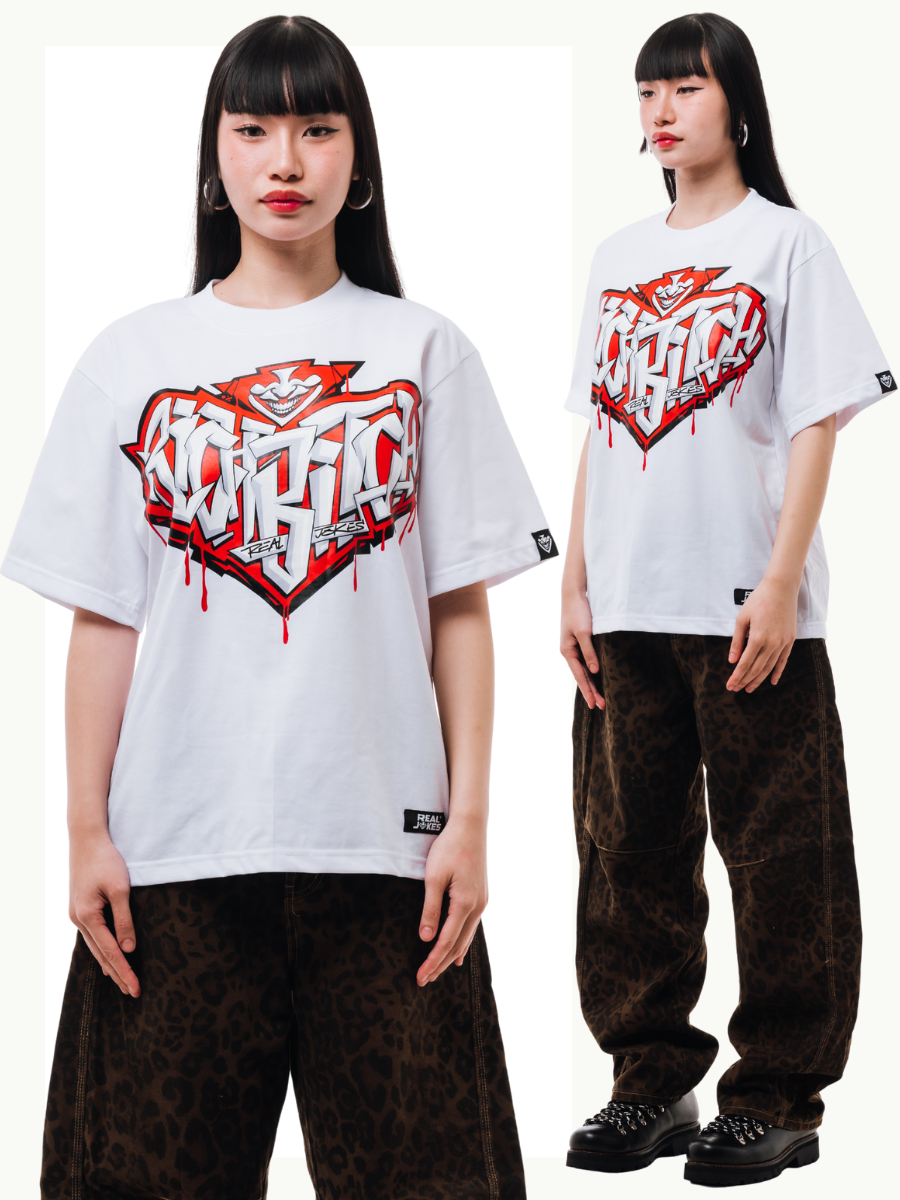 RICH BTCH - RED WHITE