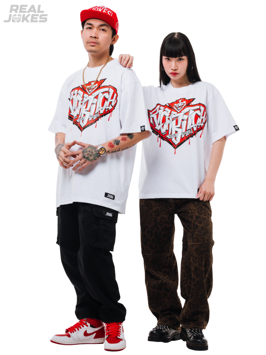 RICH BTCH - RED WHITE