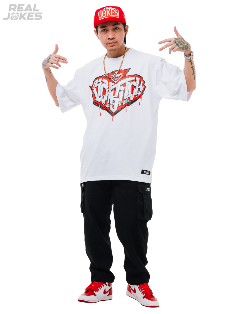 RICH BTCH - RED WHITE