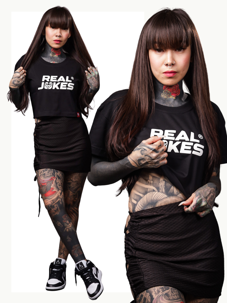 RJC HD CROPTOP - BLACK