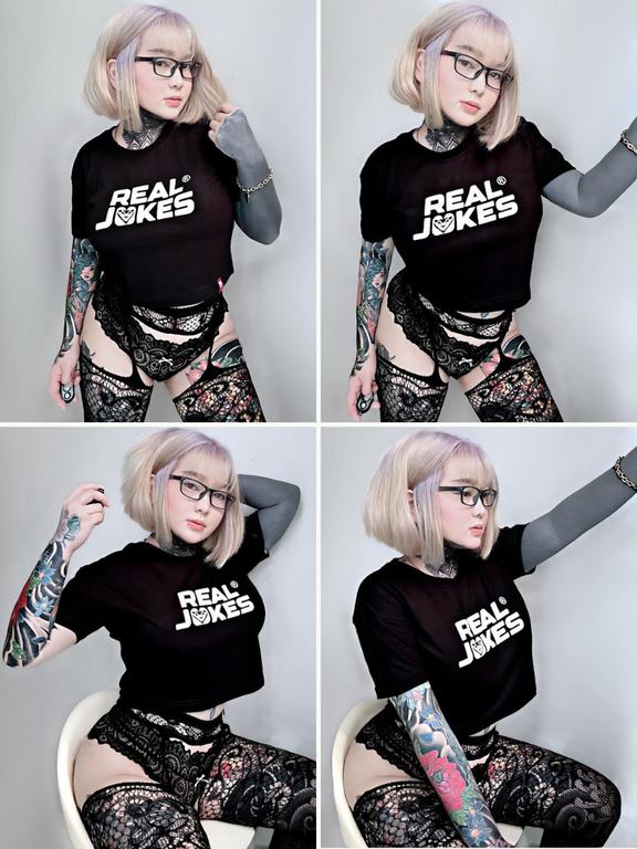 RJC HD CROPTOP - BLACK