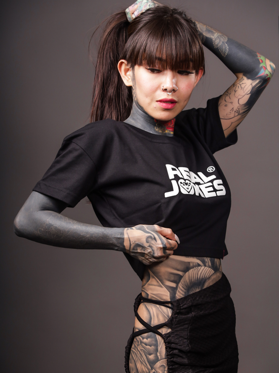 RJC HD CROPTOP - BLACK