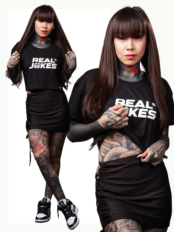 RJC HD CROPTOP - BLACK