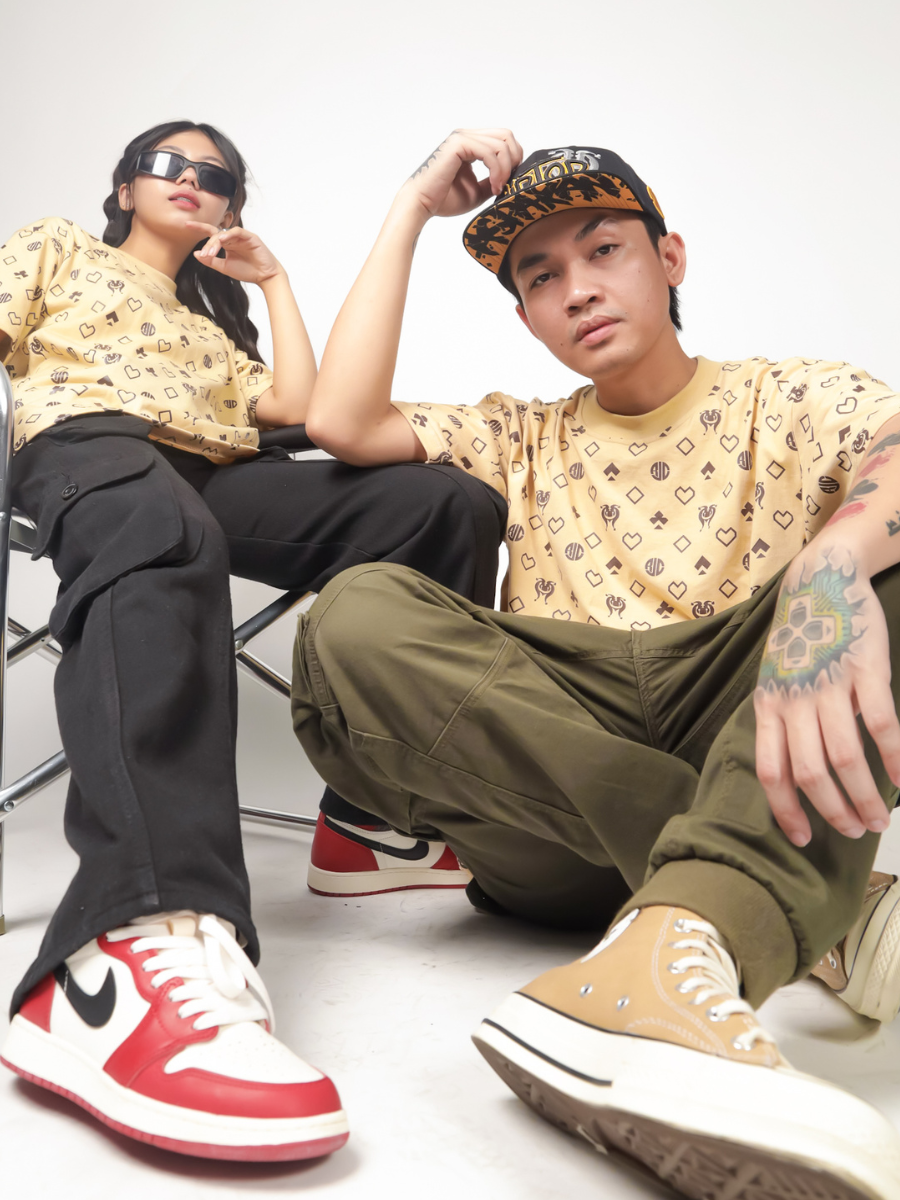 SYMBOLS SHIRT - BEIGE