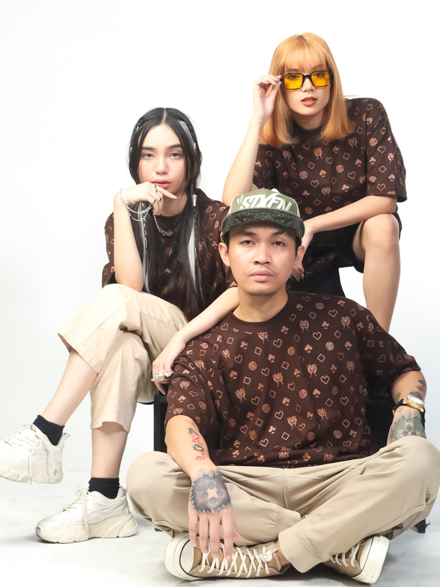 SYMBOLS SHIRT - BROWN