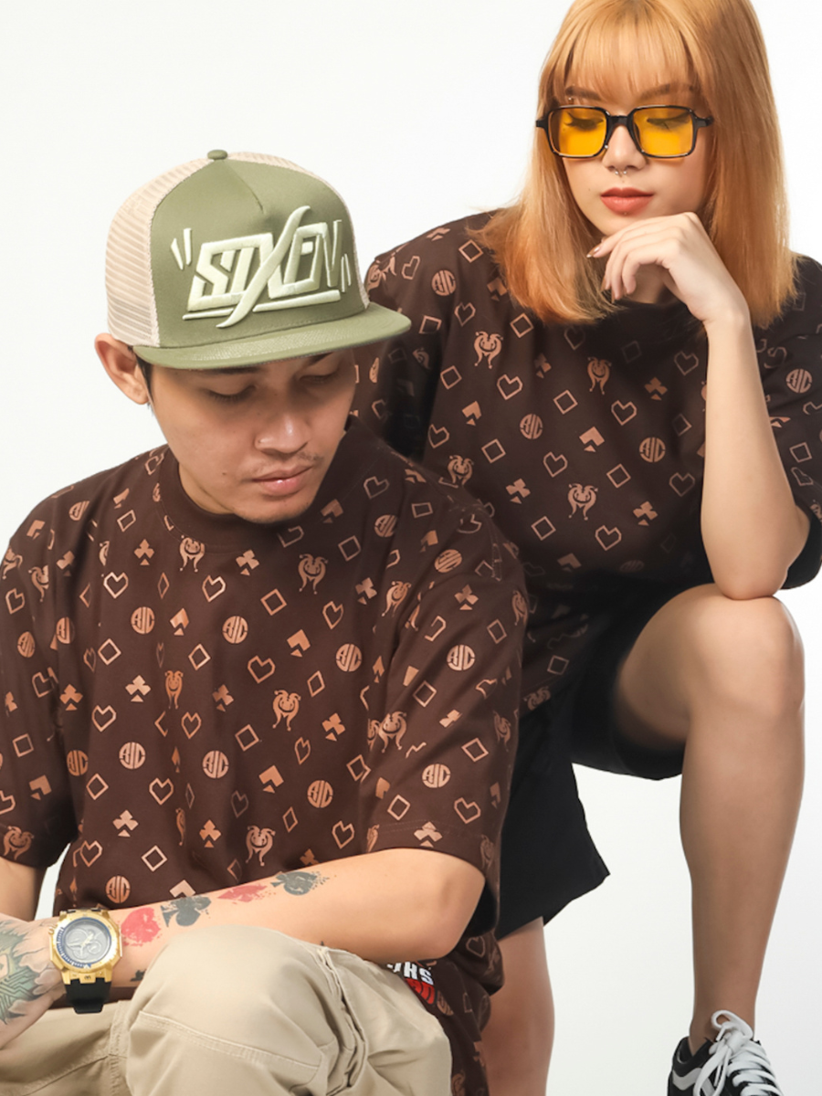 SYMBOLS SHIRT - BROWN