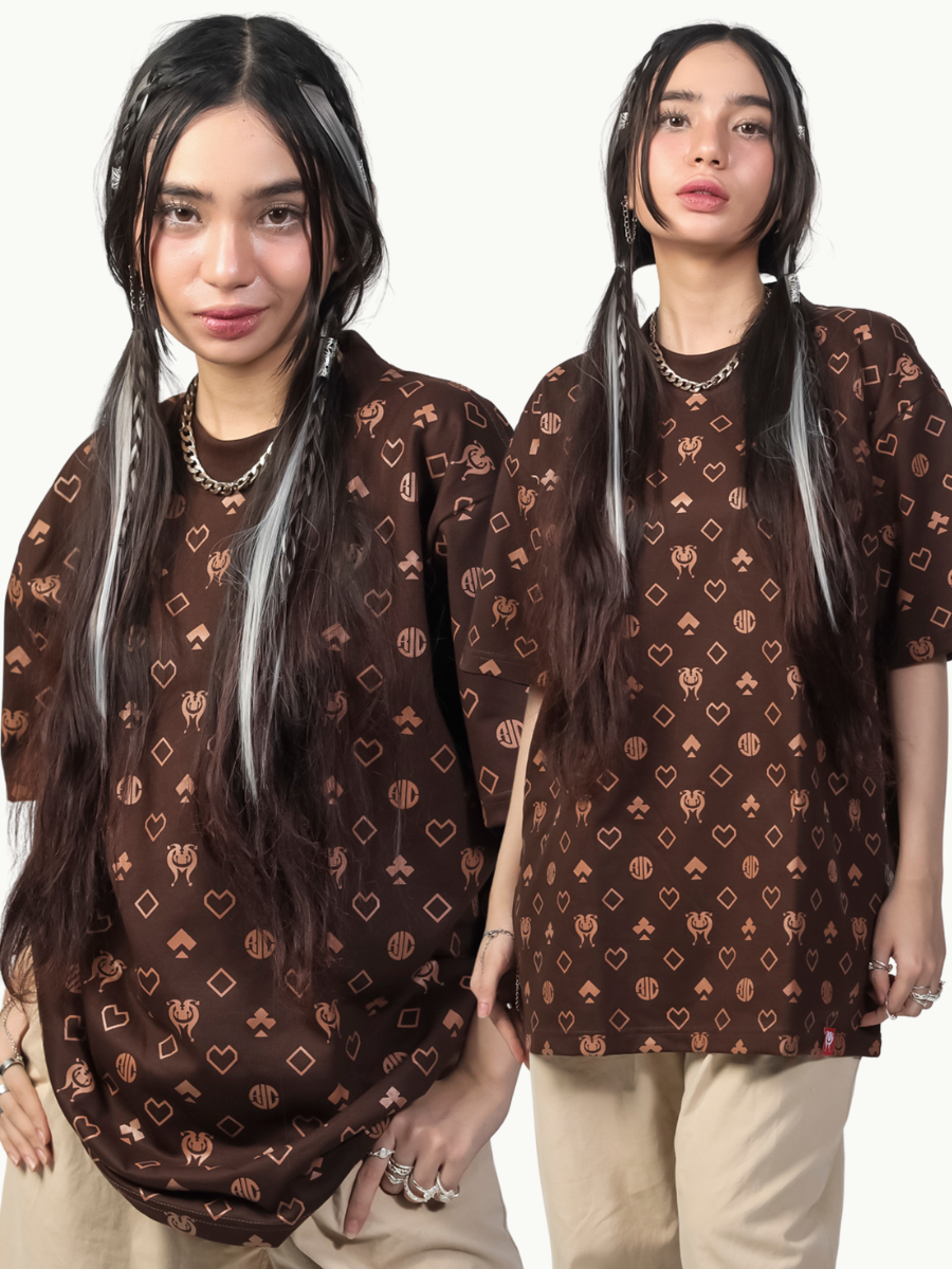 SYMBOLS SHIRT - BROWN