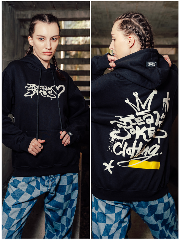 SPRITZ HOODIE - BLACK