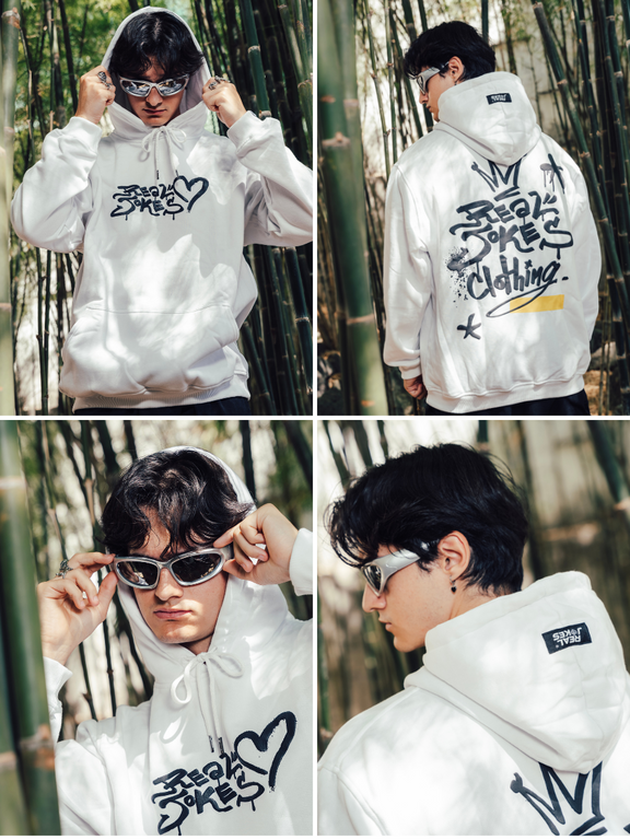 SPRITZ HOODIE - WHITE