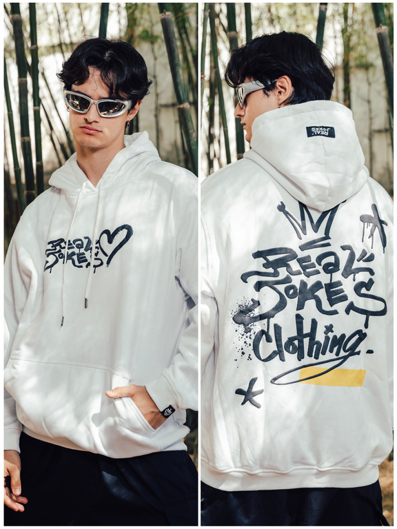 SPRITZ HOODIE - WHITE