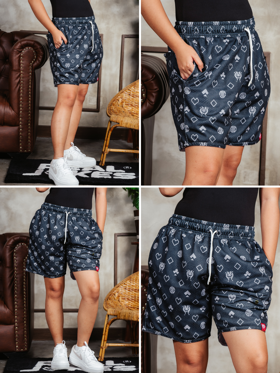 SYMBOLS BLACK - MESH SHORT