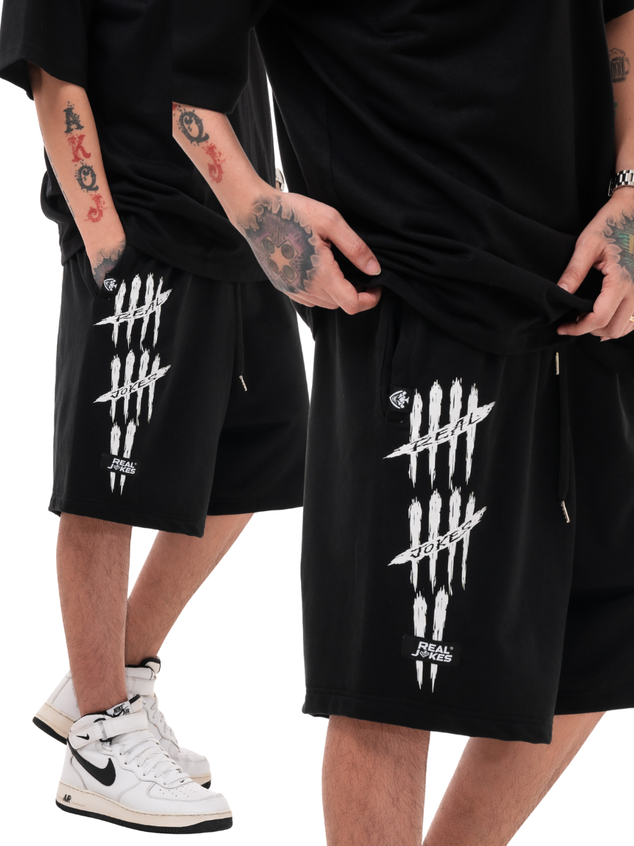 TALLY SHORTS - BLACK