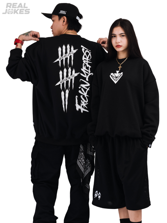 TALLY SWEATSHIRT - BLACK