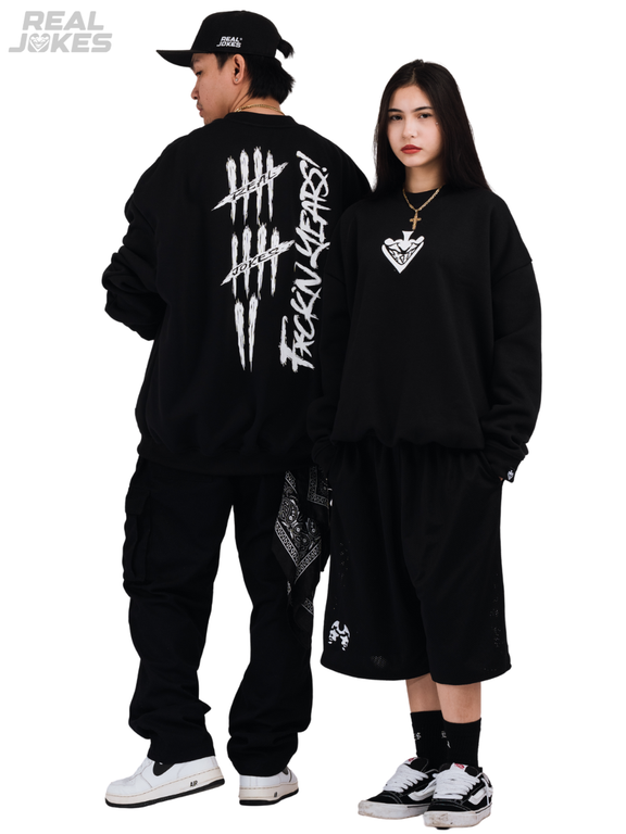 TALLY SWEATSHIRT - BLACK